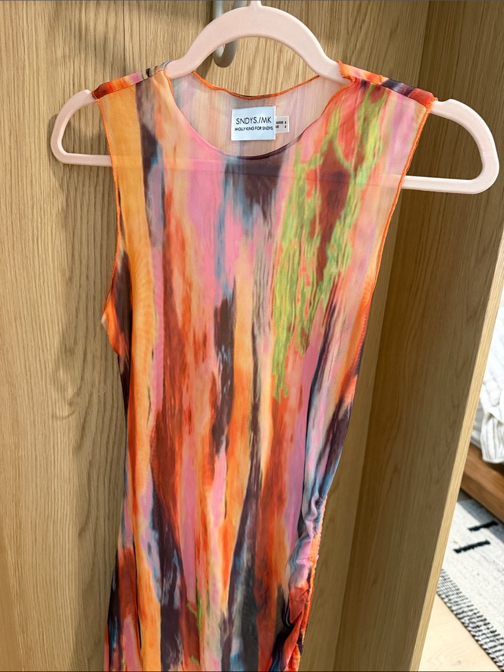SNDYS sheer dress
